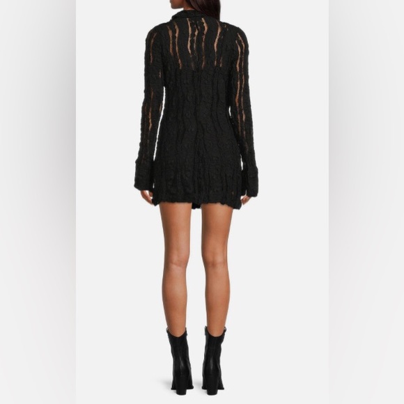 Free People Shayla Lace Mini Dress NWOT - Picture 4 of 9